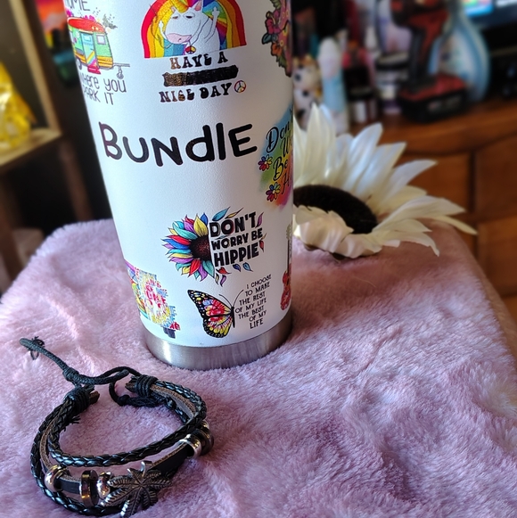 tumbler Other - Colorful Vibrant Hippie Mug